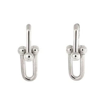 Tiffany & Co. Hardwear Link Earrings Sterling Silver Large