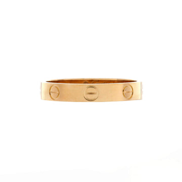 Cartier Love Wedding Band Ring 18K Yellow Gold