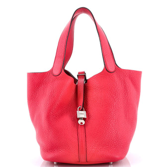 Hermes Picotin Lock Bag Clemence MM