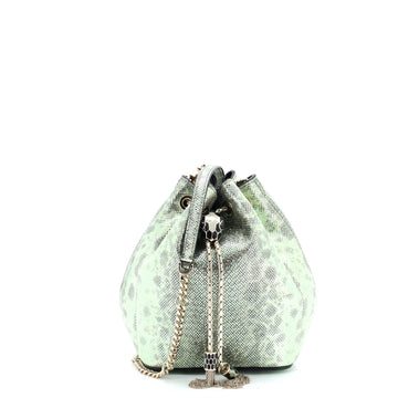 Bvlgari Serpenti Forever Bucket Bag Karung Mini