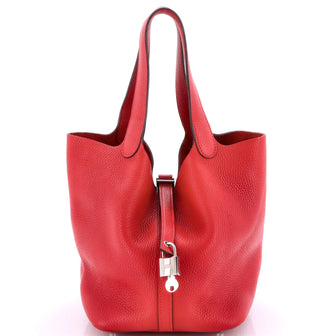 Hermes Picotin Lock Bag Clemence MM