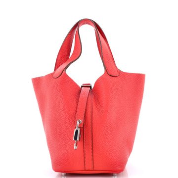 Hermes Picotin Lock Bag Clemence PM