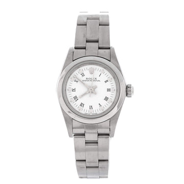 Rolex Oyster Perpetual Automatic Watch Stainless Steel 24