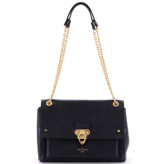 Louis Vuitton Vavin Handbag Monogram Empreinte Leather MM