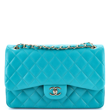 Chanel Classic Double Flap Bag Quilted Lambskin Jumbo