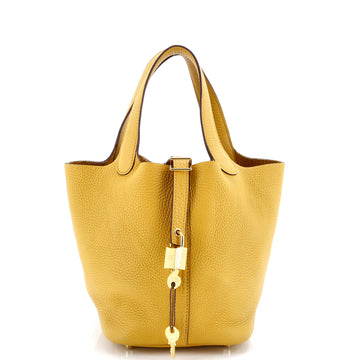 Hermes Picotin Lock Bag Clemence PM