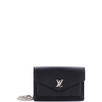 Louis Vuitton Mylockme Chain Pochette Leather