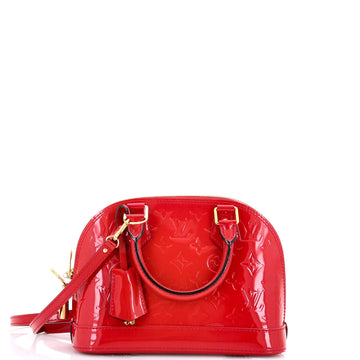 Louis Vuitton Alma Handbag Monogram Vernis BB