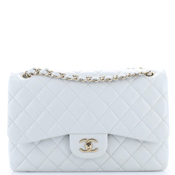 Chanel Classic Double Flap Bag Quilted Lambskin Jumbo