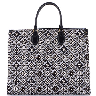 Louis Vuitton OnTheGo Tote Limited Edition Since 1854 Monogram Jacquard GM