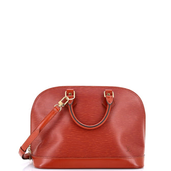 Louis Vuitton Vintage Alma Handbag Epi Leather PM