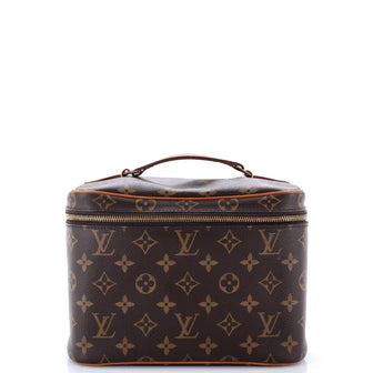 Louis Vuitton Nice Vanity Case Macassar Monogram Canvas BB