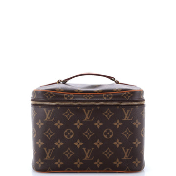 Louis Vuitton Nice Vanity Case Macassar Monogram Canvas BB