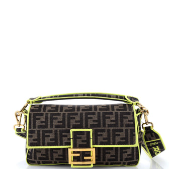 Fendi Baguette NM Bag Zucca Canvas Medium