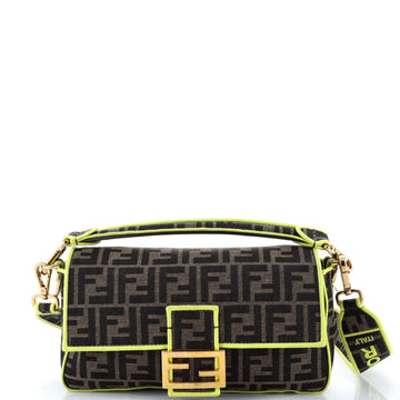 Fendi Baguette NM Bag Zucca Canvas Medium