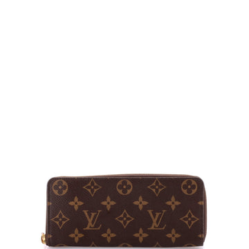 Louis Vuitton Clemence Wallet Monogram Canvas