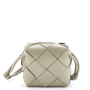 Bottega Veneta Cassette Camera Crossbody Bag Maxi Intrecciato Leather Mini