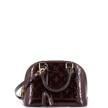 Louis Vuitton Alma Handbag Monogram Vernis BB