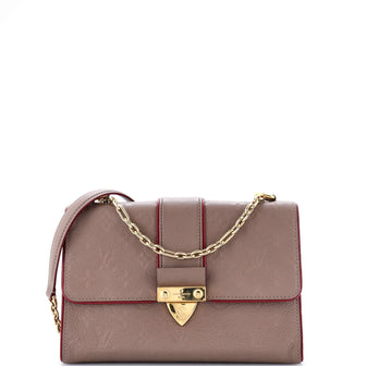 Louis Vuitton Saint Sulpice Handbag Monogram Empreinte Leather PM