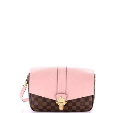 Louis Vuitton Clapton Handbag Damier and Leather PM
