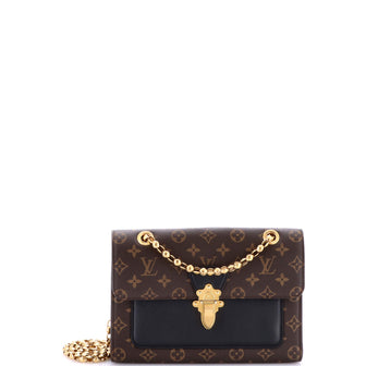 Louis Vuitton Victoire Handbag Monogram Canvas and Leather