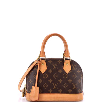 Louis Vuitton Alma Handbag Monogram Canvas BB