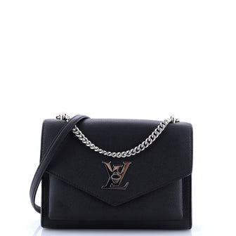 Louis Vuitton Mylockme Monochrome Handbag Leather BB