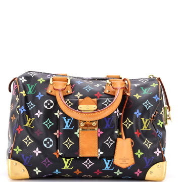 Louis Vuitton Speedy Handbag Monogram Multicolor 30
