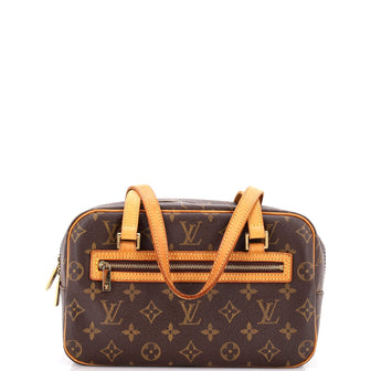 Louis Vuitton Cite Handbag Monogram Canvas MM