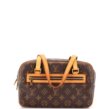 Louis Vuitton Cite Handbag Monogram Canvas MM
