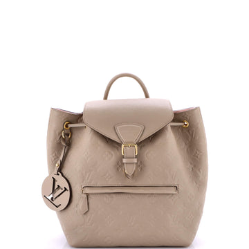 Louis Vuitton Montsouris NM Backpack Monogram Empreinte Leather PM