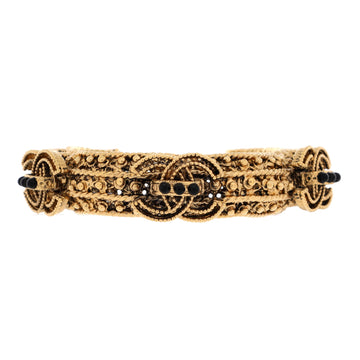 Paris-Byzance CC Cuff Bracelet Metal with Resin
