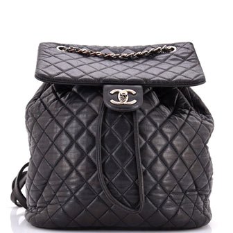 Chanel Urban Spirit Backpack Quilted Lambskin Large