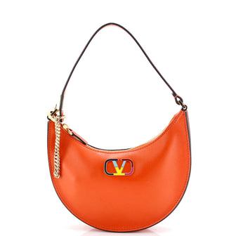 Valentino Garavani VLogo Hobo Leather Mini