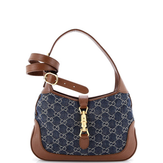 Gucci Jackie 1961 Hobo GG Denim Small