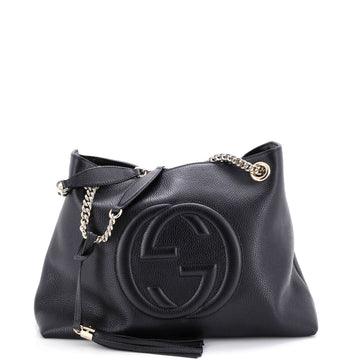 Gucci Soho Chain Strap Shoulder Bag Leather Medium