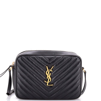 Saint Laurent Lou Camera Bag Matelasse Chevron Leather Small