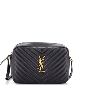 Saint Laurent Lou Camera Bag Matelasse Chevron Leather Small
