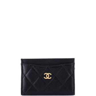 Chanel Classic Card Holder Quilted Lambskin