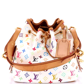 Louis Vuitton Petit Noe Handbag Monogram Multicolor