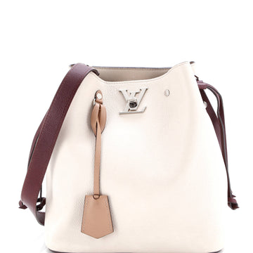 Louis Vuitton Lockme Bucket Bag Leather