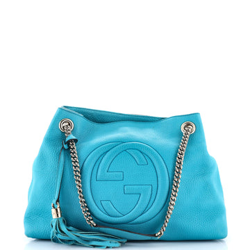 Gucci Soho Chain Strap Shoulder Bag Leather Medium