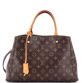 Louis Vuitton Montaigne Handbag Monogram Canvas MM