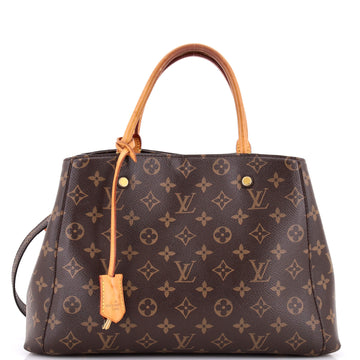 Louis Vuitton Montaigne Handbag Monogram Canvas MM