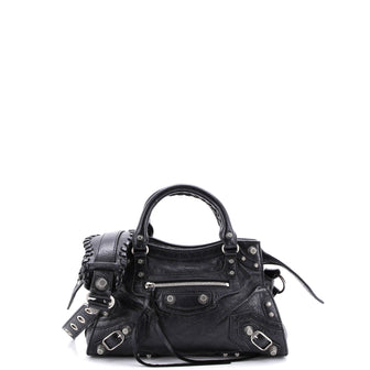 Balenciaga Neo Cagole City Bag Leather XS