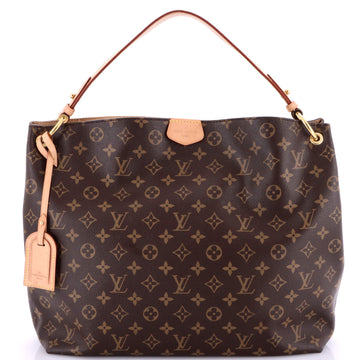 Louis Vuitton Graceful Handbag Monogram Canvas MM