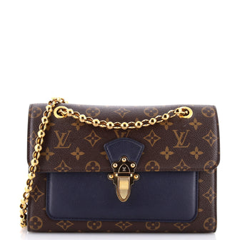 Louis Vuitton Victoire Handbag Monogram Canvas and Leather