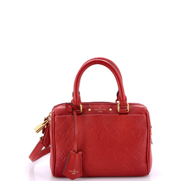 Louis Vuitton Speedy Bandouliere NM Bag Monogram Empreinte Leather 20
