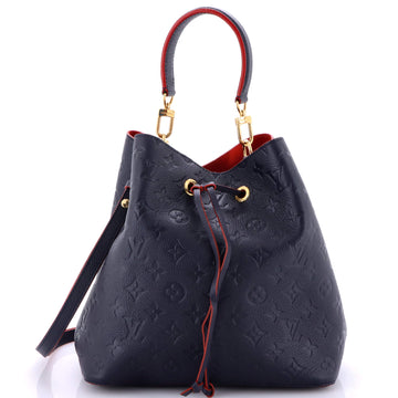 Louis Vuitton NeoNoe Handbag Monogram Empreinte Leather MM