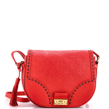 Louis Vuitton Junot Handbag Monogram Empreinte Leather